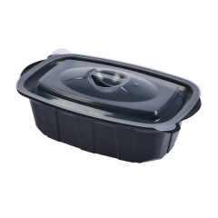 SICAK YEMEK SERVİS KABI (KAPAKLI) - 750 CC